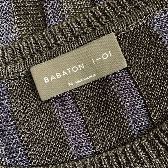 Aritzia Babaton 1-01 Statement Sleeve Sweater Black, Blue Size XS - Picture 7 of 12